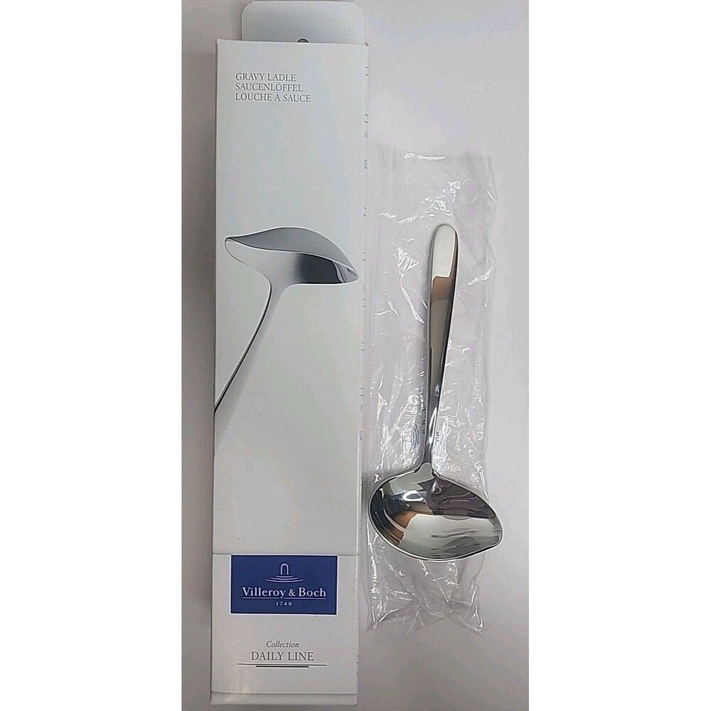 Villeroy & Boch Daily Line Collection Gravy Ladle 18/10 Stainless NIB